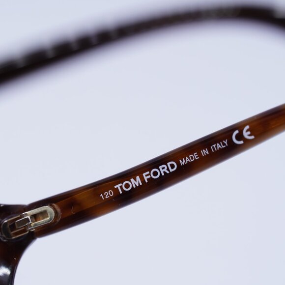 Tom Ford FT0122 PATEK 50F Sunglasses Brown Geometric Frame, Brown Lenses - Picture 7 of 8